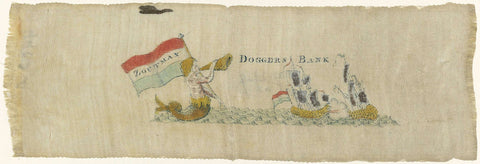 Doggersbanklint, anonymous, in or after 1781 Canvas Print