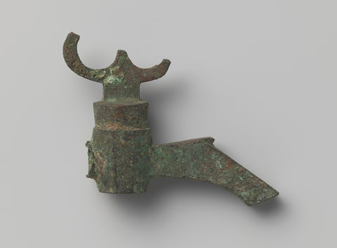 Bronze crane, c. 1400 - c. 1950 Canvas Print