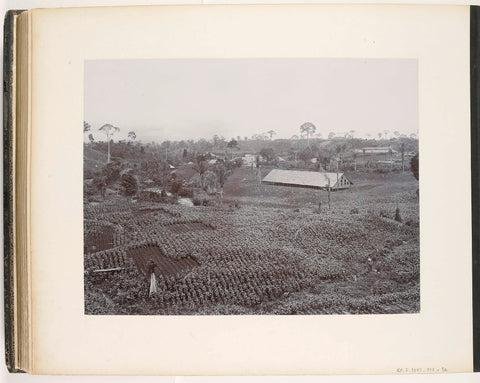 View of the Gambir Estate, Carl J. Kleingrothe, c. 1885 - 1900 Canvas Print