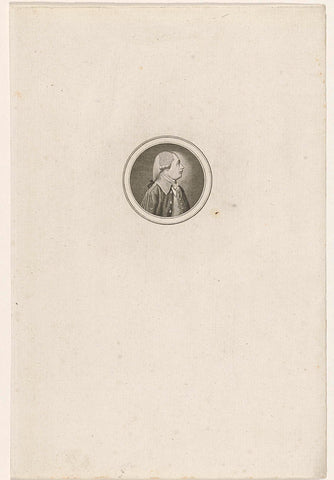 Portrait of Leendert van Zwyndrecht, Abraham Jacobsz. Hulk, in or before 1787 Canvas Print