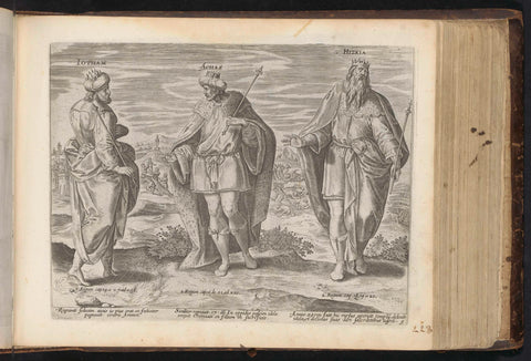 Jotam, Achaz and Hizkia, anonymous, Jan Snellinck (I) (attributed to), 1646 Canvas Print