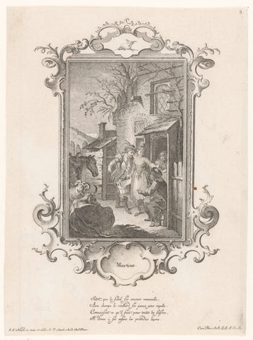 Maart, Johann Esaias Nilson, 1766 Canvas Print