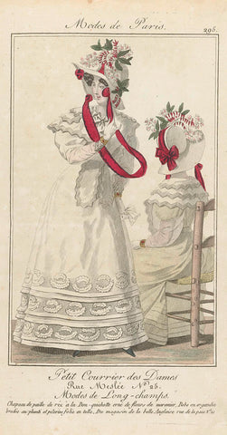 Petit Courrier des Dames 1825 (295), anonymous, 1825 Canvas Print