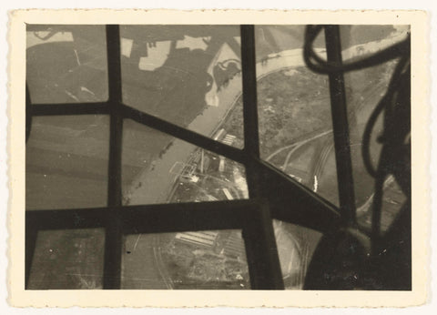 The Netherlands seen from German cockpit, anonymous, 1940 Canvas Print