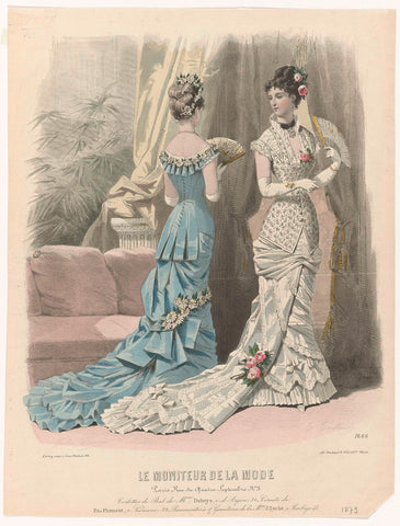 Le Moniteur de la Mode, 1879, No. 1666 : Toile | CanvasPrints.com