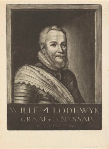 Portrait of Willem Lodewijk, Count of Nassau-Dillenburg, Rienk Jelgerhuis, 1770 Canvas Print