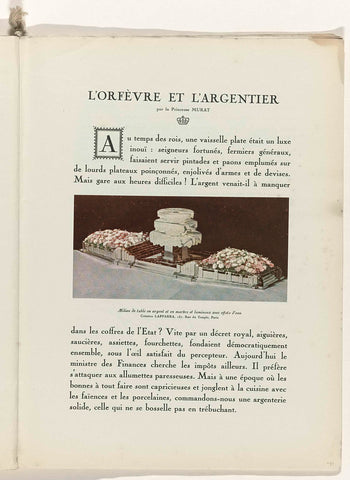 Art - Goût - Beauté, Feuillets de l' élégance féminine, Noël 1928, No. 100, 9e Année, p. 41, anonymous, 1928 Canvas Print