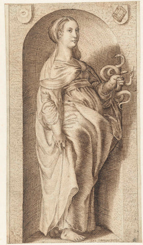 Prudentia, Joshua Breckerveld, 1658 Canvas Print