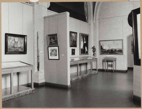 Northern part of the Scheepvaartzaal seen to the southwest, 1963 Canvas Print