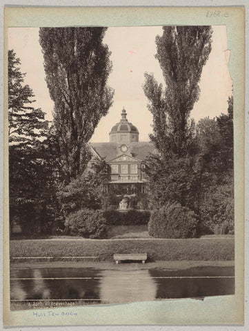 View of Huis ten Bosch in The Hague, anonymous, 1880 - 1920 Canvas Print