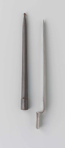 Bayonet, Joseph Alexandre Robert, c. 1832 - c. 1835 Canvas Print