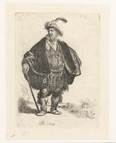 The Persian, Rembrandt van Rijn, 1850 - 1906 Canvas Print