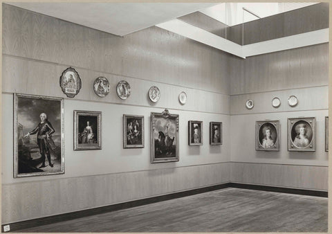 Hall over the stadholder's court with portraits and dishes, 1971 Canvas Print