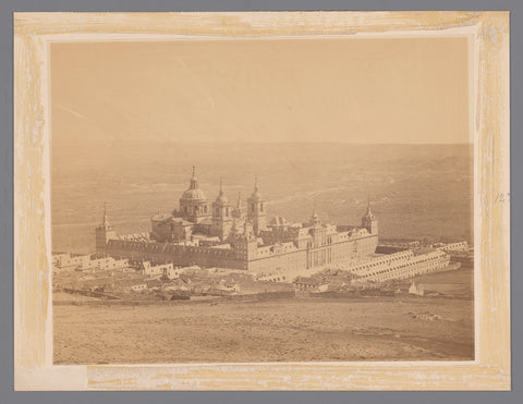 Het Escorial, Spain, anonymous, c. 1870 - c. 1900 Canvas Print