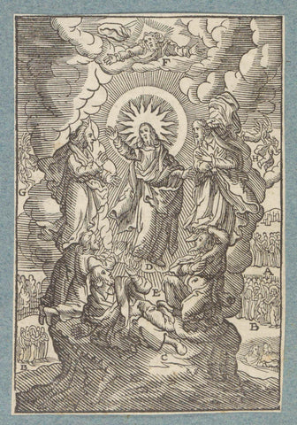 Transfiguration of Christ, Christopher of Shechem (II), 1629 Canvas Print