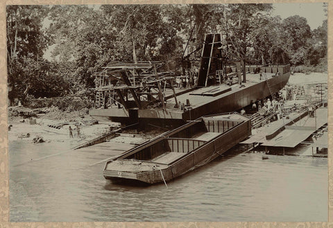 Shipyard, anonymous, 1903 - 1913 Canvas Print