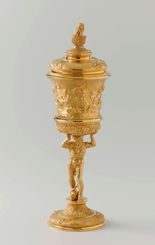 Goblet for Henricus Zwaardecroon, Alger Mensma (attributed to), 1729 Canvas Print