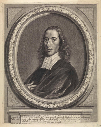 Portrait of Cornelis de Witt, Jan de Visscher, 1672 Canvas Print