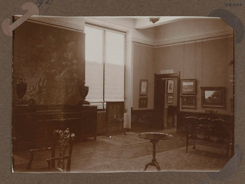 Room 374 in the Drucker extension in 1927, 1922 - 1927 Canvas Print