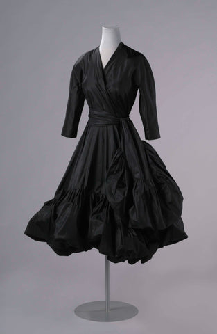 Dress with a Tie Belt, Kruysveldt-de Mare, c. 1951 - c. 1952 Canvas Print