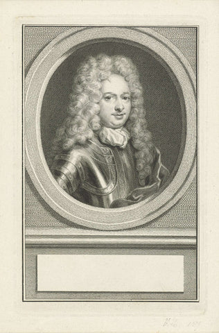 Portrait of François Nicolaas Fagel, Jacob Houbraken, 1747 - 1759 Canvas Print