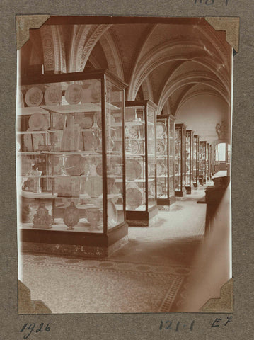 Porcelain room seen from the east in 1926, 1926 Canvas Print