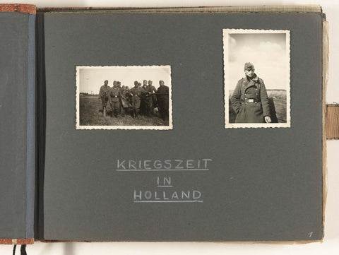 Kriegszeit in Holland, anonymous, 1940 Canvas Print