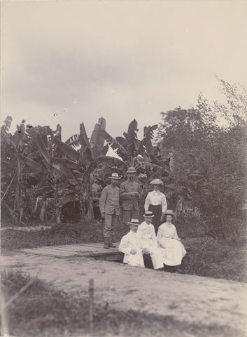 Visit to the Cultural Garden, Andries Augustus Boom, 1908 Canvas Print