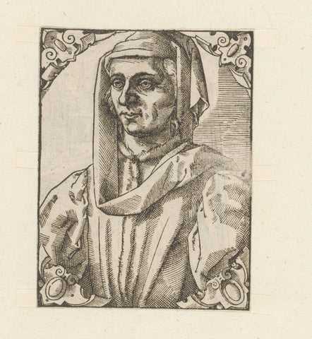 Portrait of Niccolò di Piero Capponi, anonymous, 1549 - 1577 Canvas Print