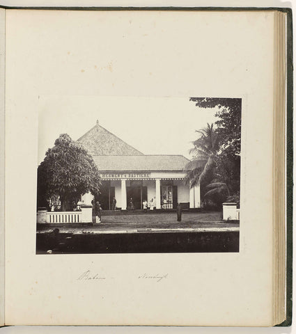 Batavia - Noordwijk, Woodbury & Page, 1863 - 1866 Canvas Print