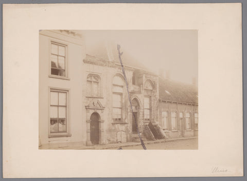 Façade van Hoogstraat 144 in Sluis, anonymous (Monumentenzorg) (attributed to), 1902 Canvas Print