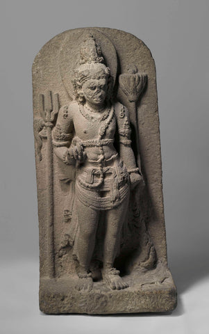 Nandishvara, anonymous, c. 800 - c. 900 Canvas Print