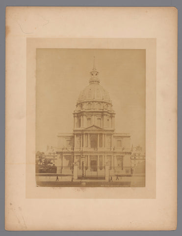 Hôtel National des Invalides ('Dôme des Invalides'), Paris, France, J. Kühn (publisher), c. 1885 - c. 1910 Canvas Print