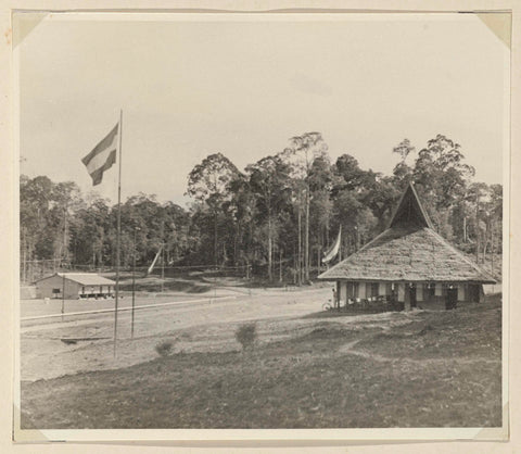 Grounds with buildings, anonymous, 1935 Canvas Print