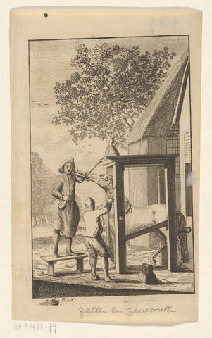 Farrier, Monogrammist MAD, 1750 Canvas Print