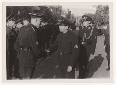 Opening Districtshuis door A. Mussert, Fotodienst NSB, 1941 Canvas Print