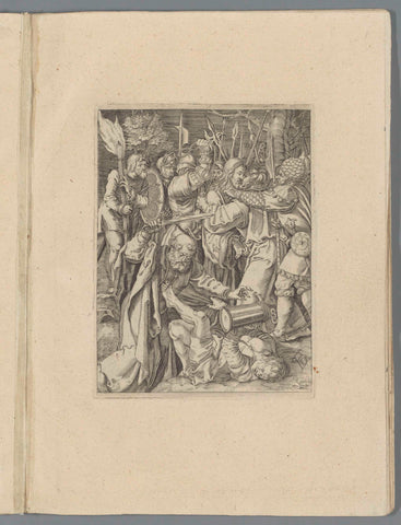 Captivity of Christ, Albrecht Dürer, 1610 - 1620 Canvas Print