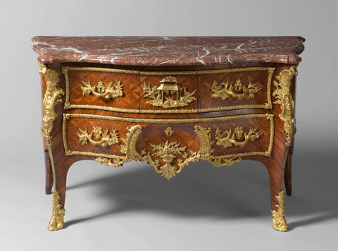 Commode, anonymous, c. 1730 - c. 1745 Canvas Print