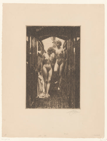 Cabin, Else Leonard Zorn, 1917 Canvas Print