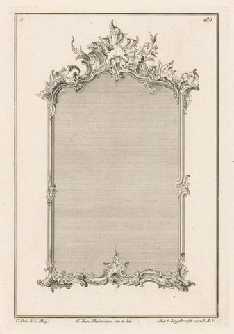 Mirrors, anonymous, 1731 - 1756 Canvas Print