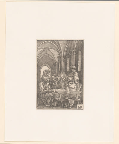 Last Supper, anonymous, 1522 Canvas Print