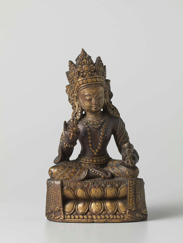 Vajrasattva, anonymous, 1700 - 1800 Canvas Print