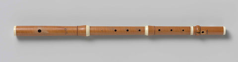 Flute, C.F. Paulus, c. 1750 Canvas Print