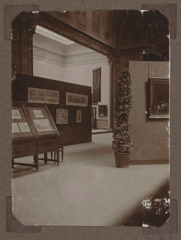 Exhibition of prints during the historical exhibition in 1925, 1925 Canvas Print