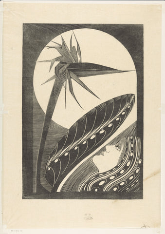 Faded strelitzia, Samuel Jessurun de Mesquita, 1934 Canvas Print