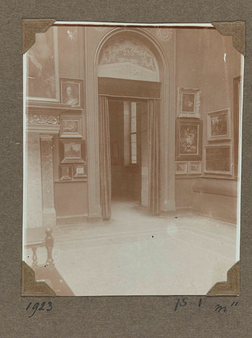 International hall seen from the east in 1923, 1923 Canvas Print