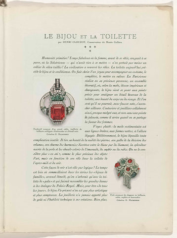 Art - Goût - Beauté, Feuillets de l' élégance féminine, Noël 1928, No. 100, 9th Year, p. 43, anonymous, 1928 Canvas Print