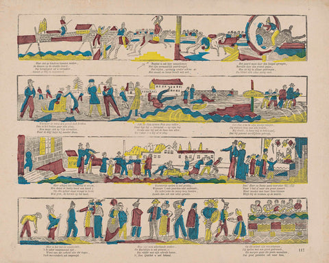 Various performances, Lutkie & Cranenburg, 1848 - 1881 Canvas Print