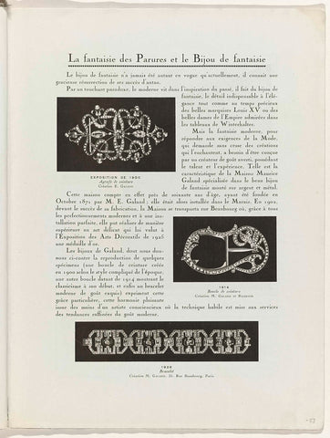 Art - Goût - Beauté, Feuillets de l' élégance féminine, Noël 1928, No. 100, 9e Année, p. 53, anonymous, 1928 Canvas Print