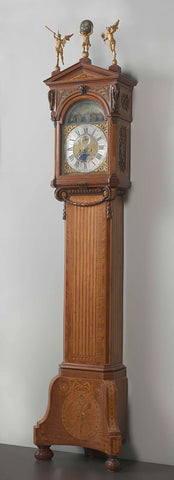 Longcase Clock, Pieter van den Bergh, c. 1780 Canvas Print